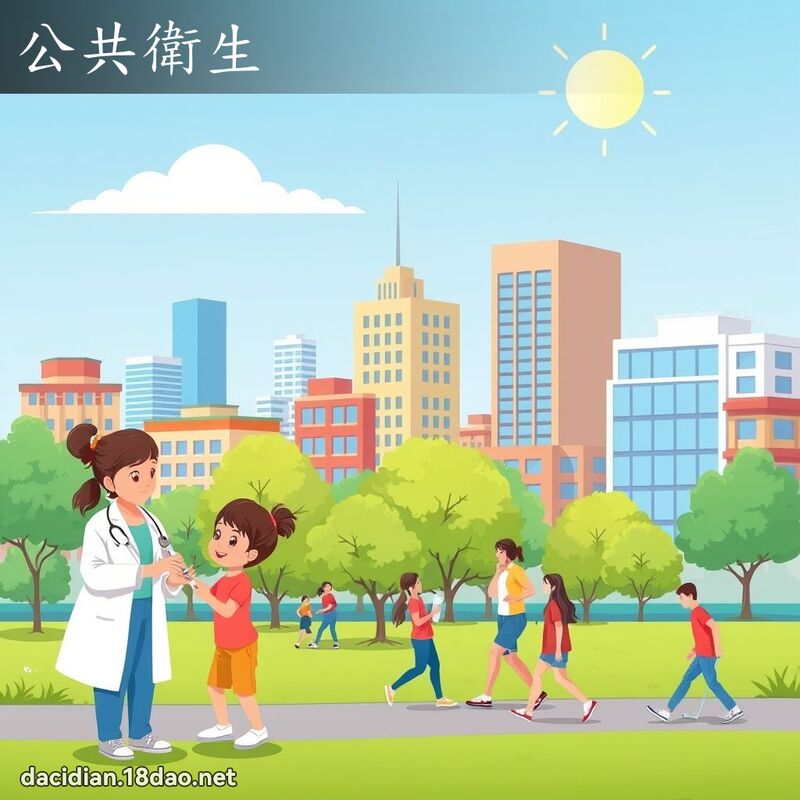 公共衛生 - 國語大辭典配圖