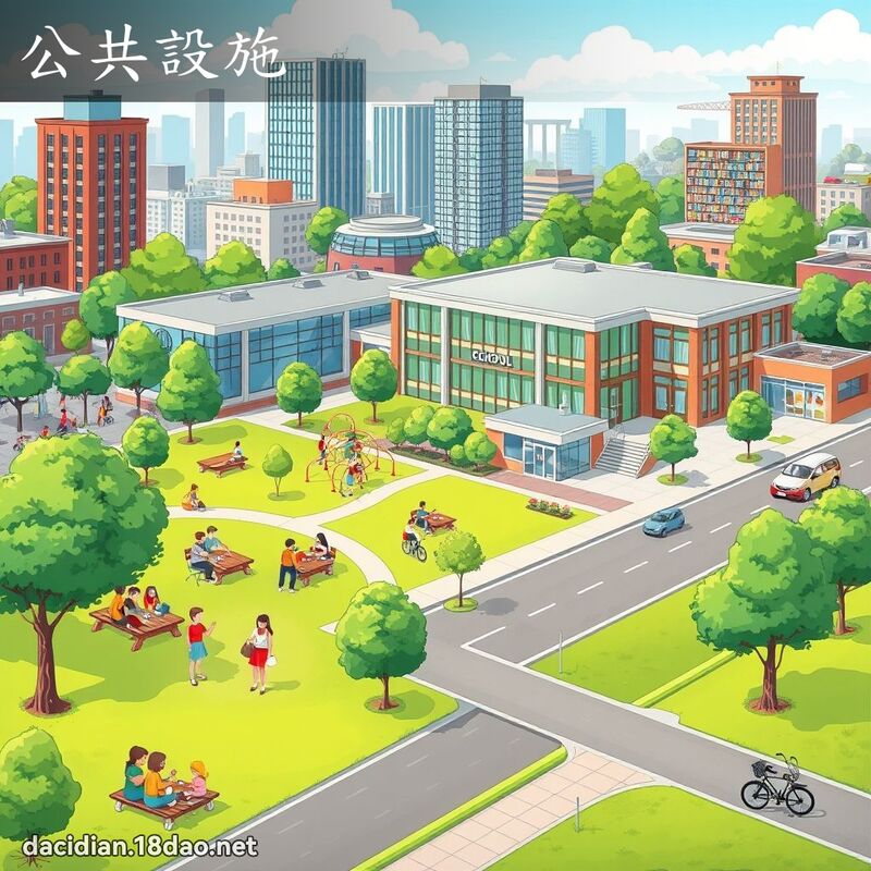 公共设施 - 国语大辞典配图