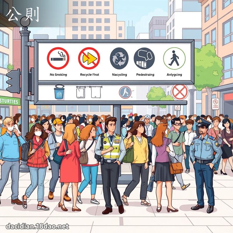 公则 - 国语大辞典配图