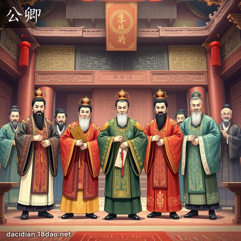 公卿 - 国语大辞典配图