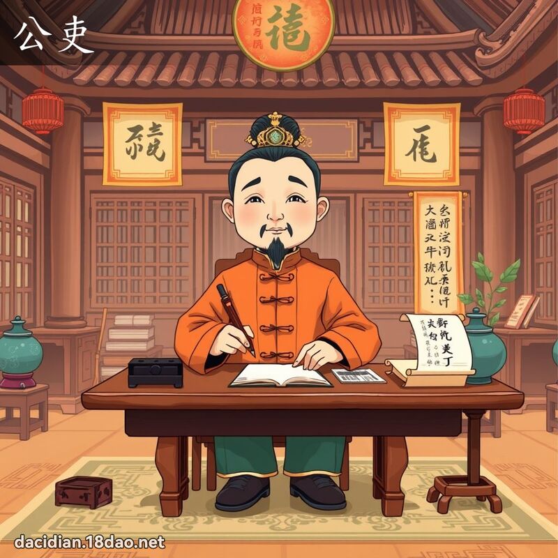 公吏 - 國語大辭典配圖