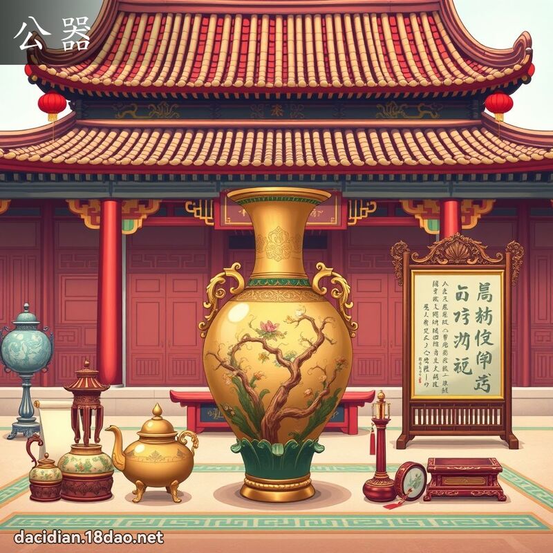 公器 - 国语大辞典配图