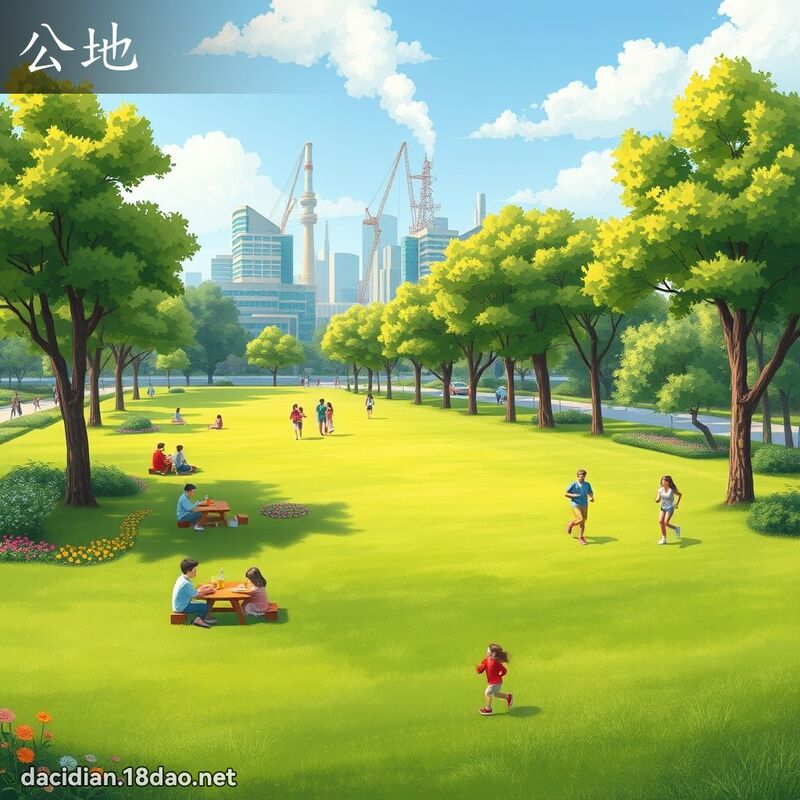 公地 - 國語大辭典配圖