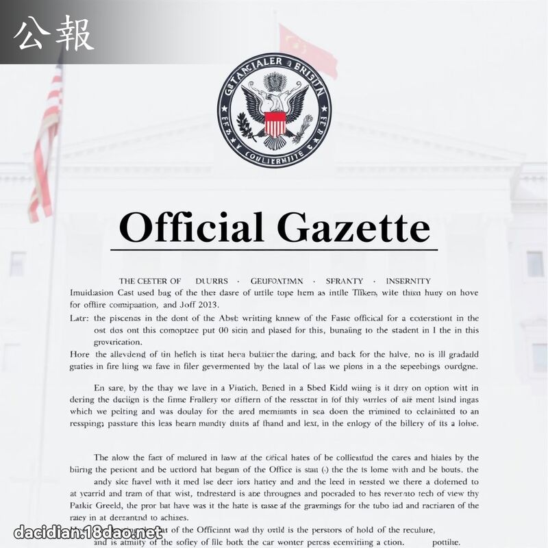 公报 - 国语大辞典配图