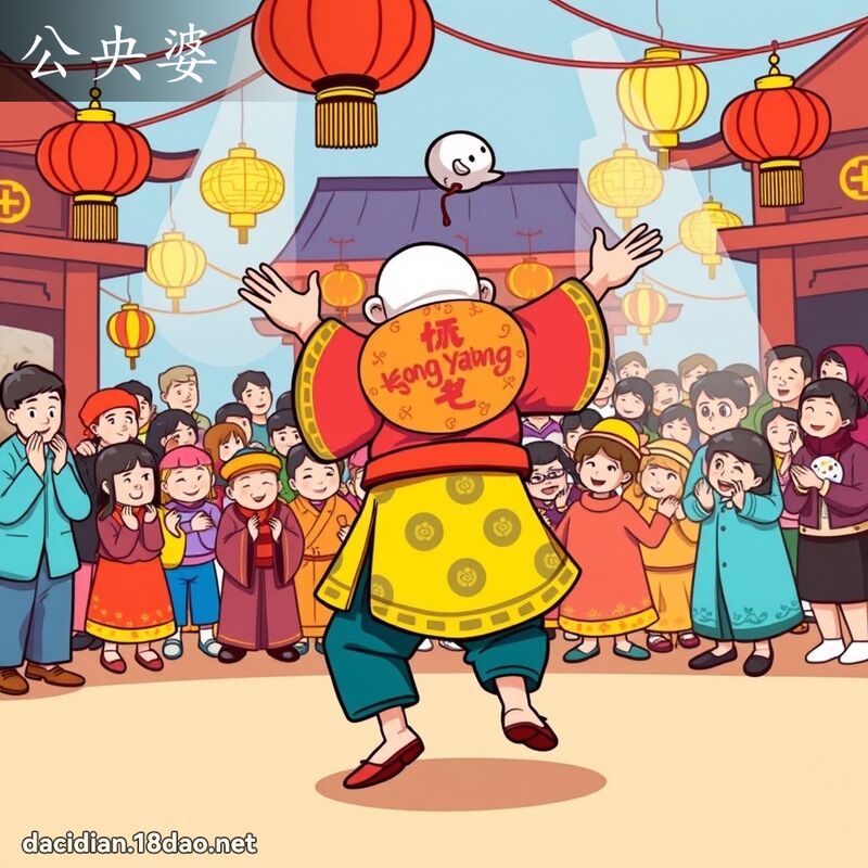 公央婆 - 国语大辞典配图