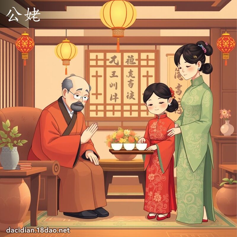 公姥 - 國語大辭典配圖