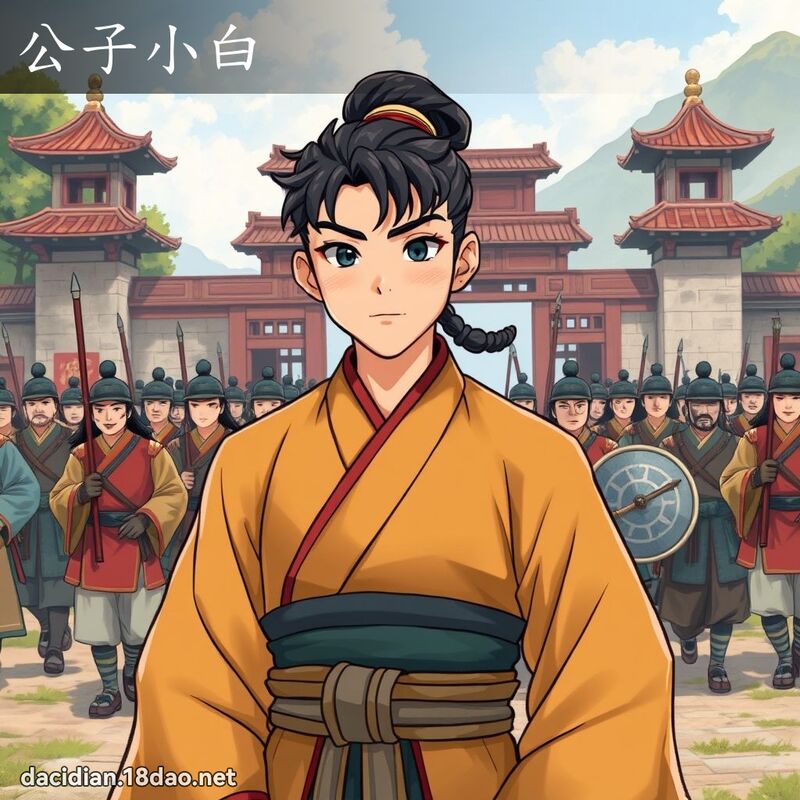 公子小白 - 国语大辞典配图