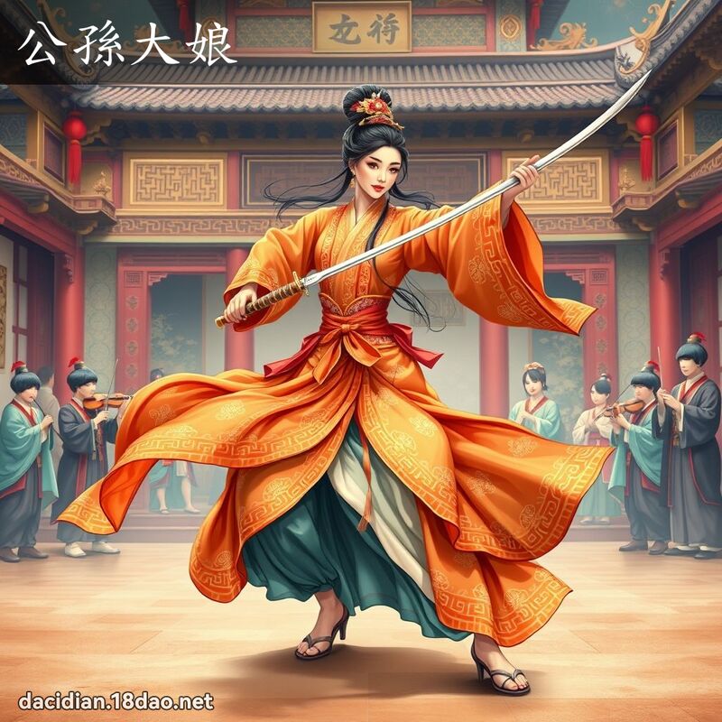 公孙大娘 - 国语大辞典配图