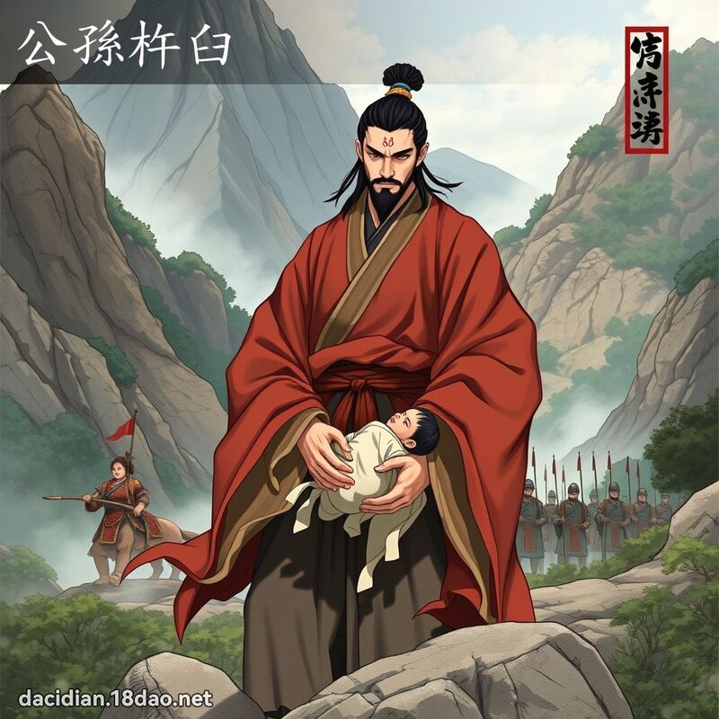 公孫杵臼 - 國語大辭典配圖