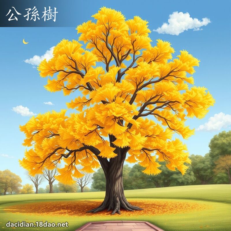 公孙树 - 国语大辞典配图