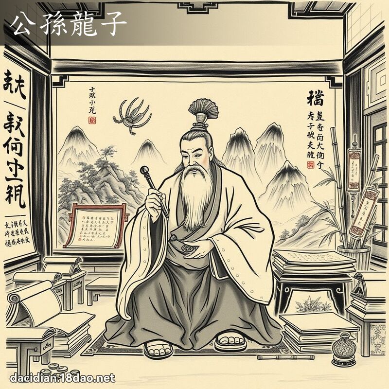 公孫龍子 - 國語大辭典配圖