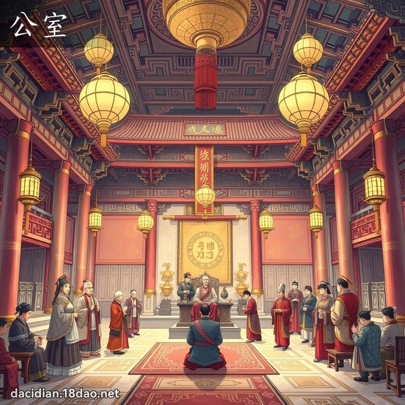 公室 - 国语大辞典配图