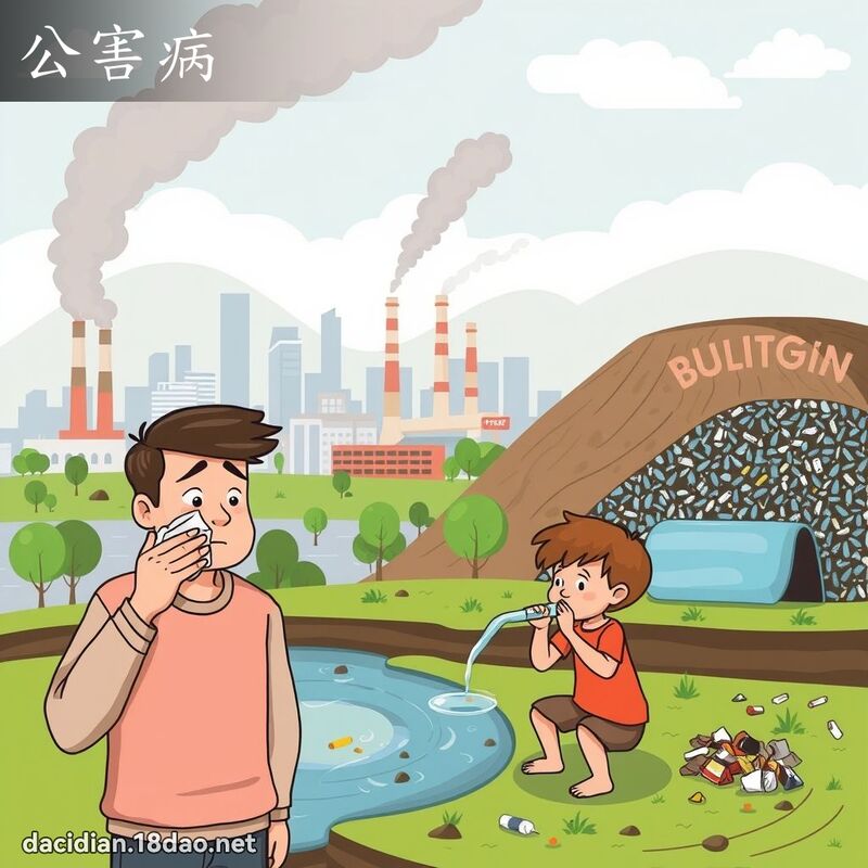 公害病 - 国语大辞典配图