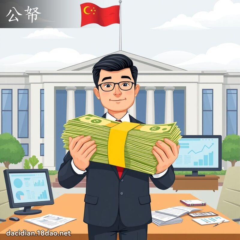 公帑 - 國語大辭典配圖