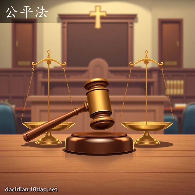公平法 - 国语大辞典配图