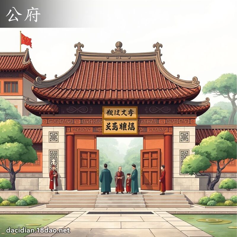 公府 - 国语大辞典配图