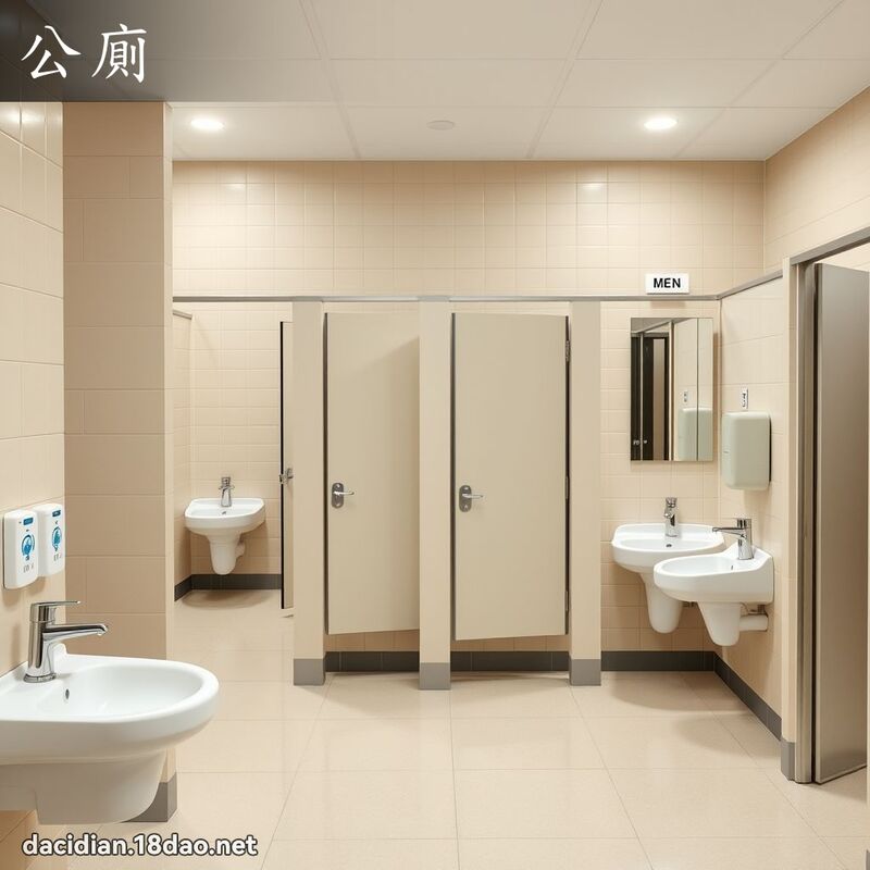 公廁 - 國語大辭典配圖