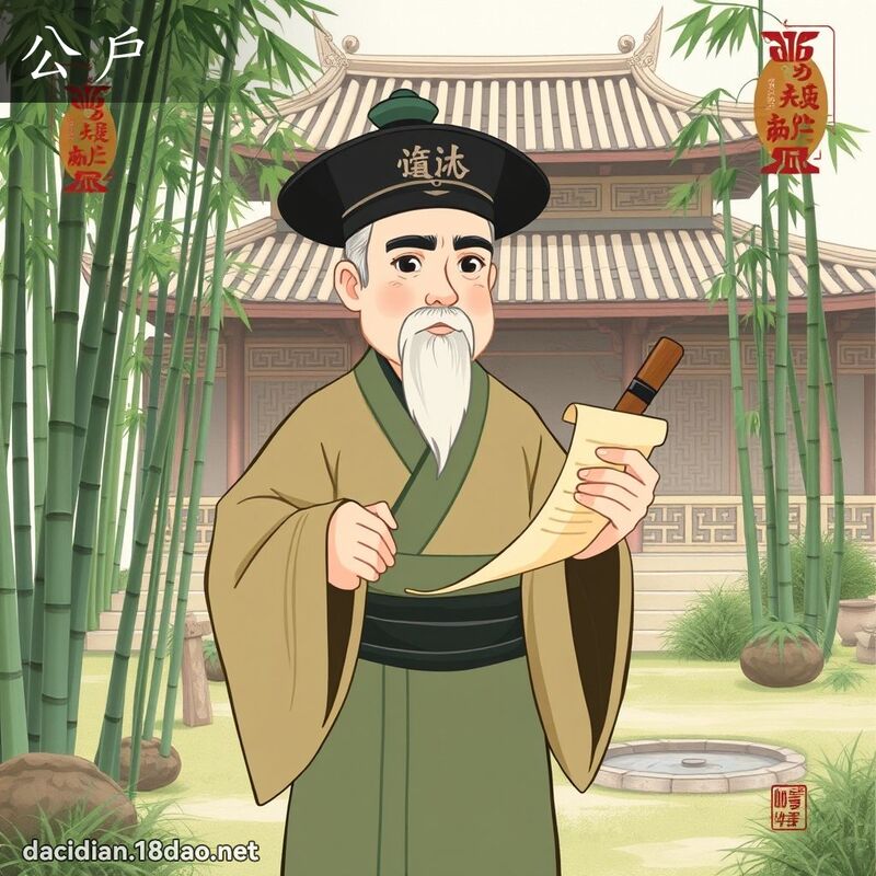 公户 - 国语大辞典配图