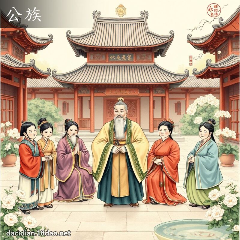 公族 - 国语大辞典配图