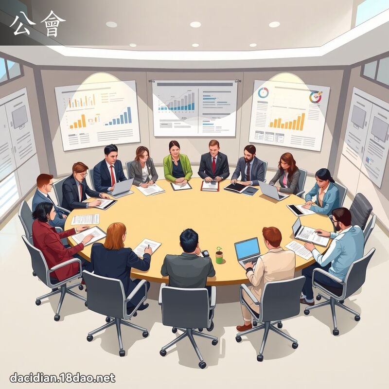 公会 - 国语大辞典配图