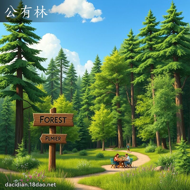 公有林 - 国语大辞典配图