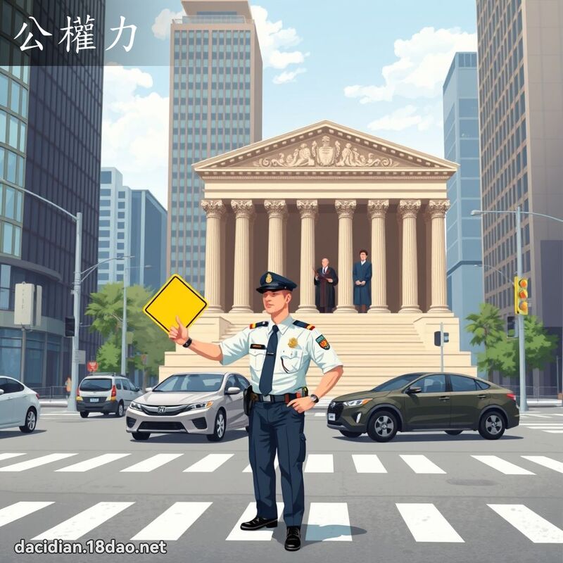 公权力 - 国语大辞典配图