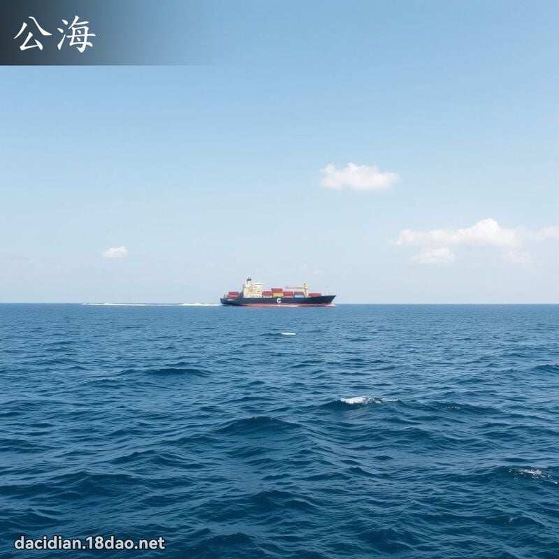 公海 - 国语大辞典配图