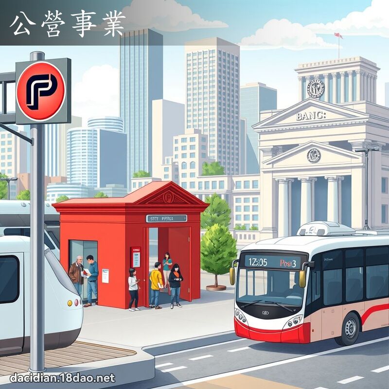 公營事業 - 國語大辭典配圖