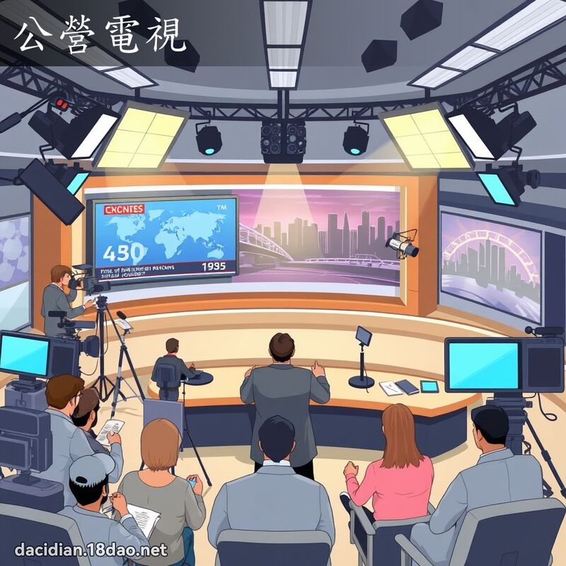 公營電視 - 國語大辭典配圖