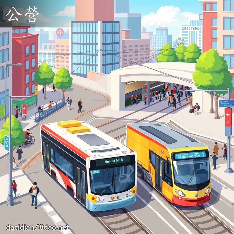公营 - 国语大辞典配图