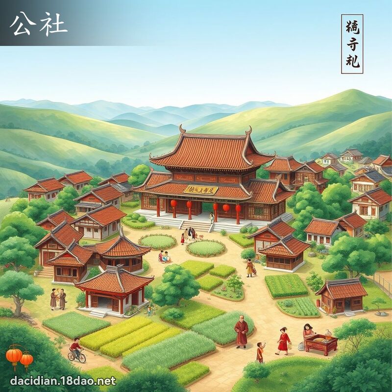 公社 - 国语大辞典配图