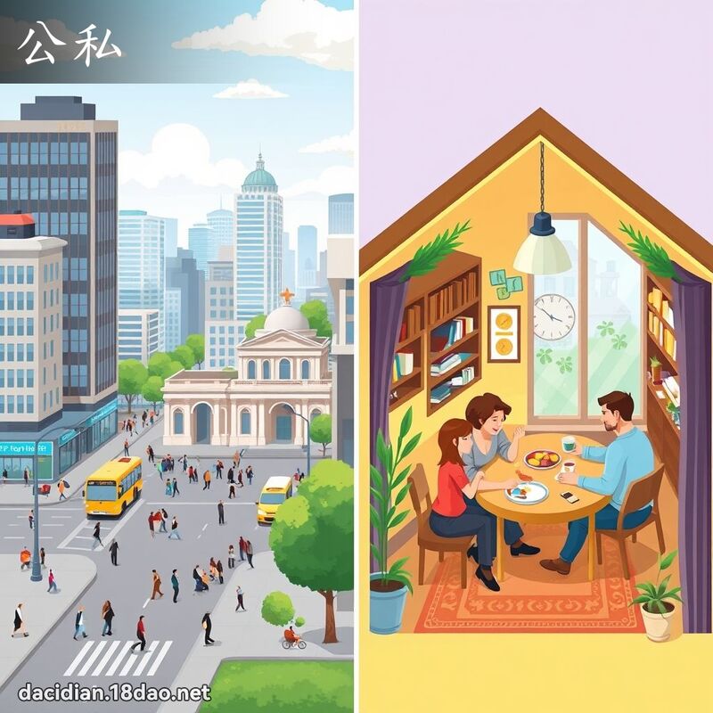 公私 - 国语大辞典配图