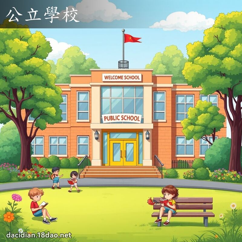 公立學校 - 國語大辭典配圖