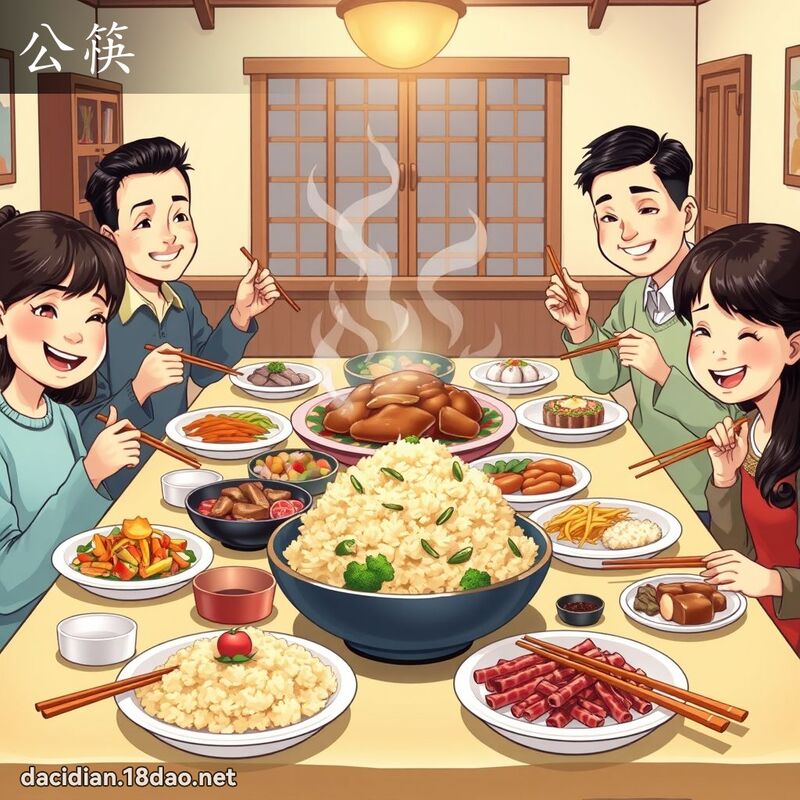 公筷 - 国语大辞典配图