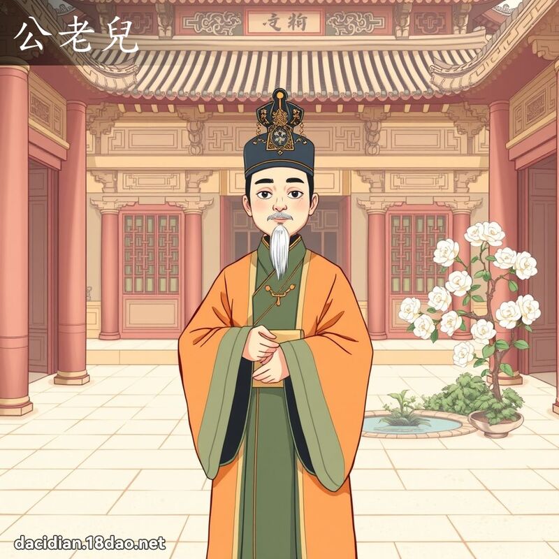 公老兒 - 國語大辭典配圖