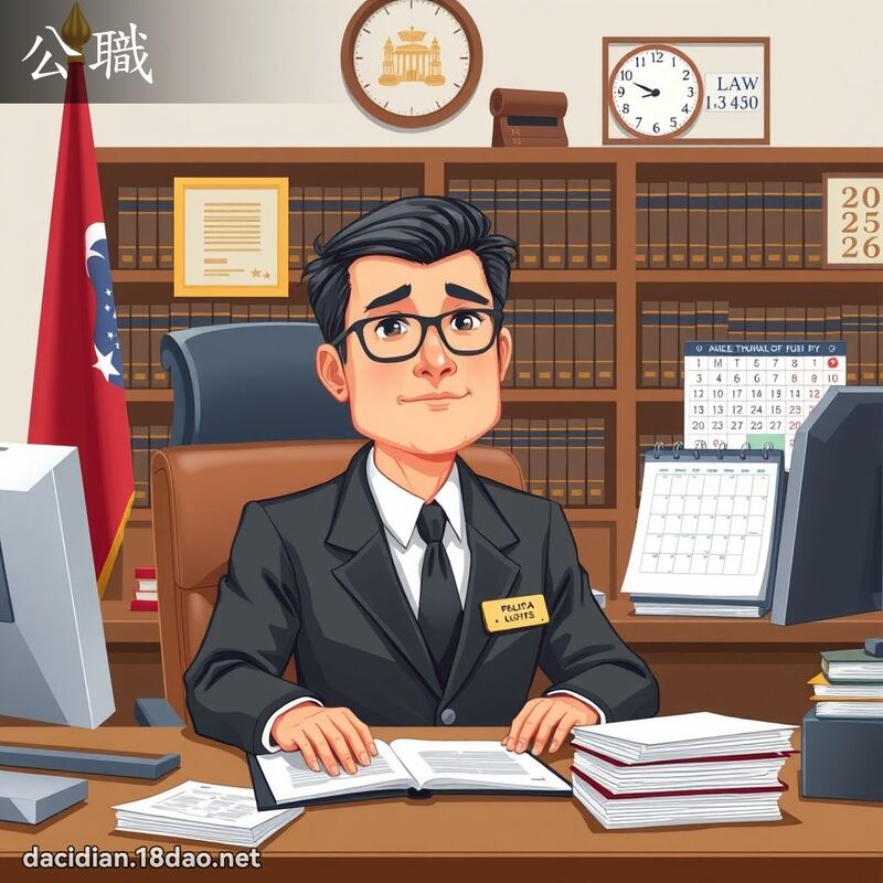 公职 - 国语大辞典配图