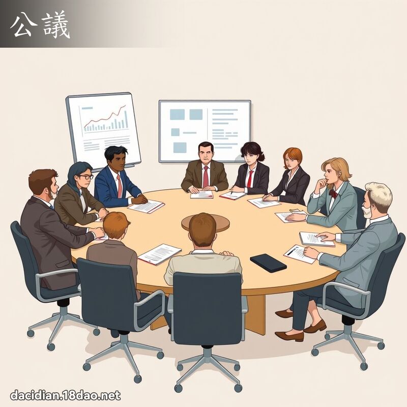 公議 - 國語大辭典配圖