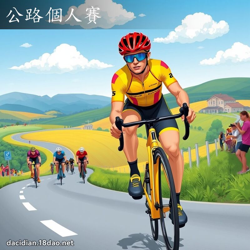 公路個人賽 - 國語大辭典配圖