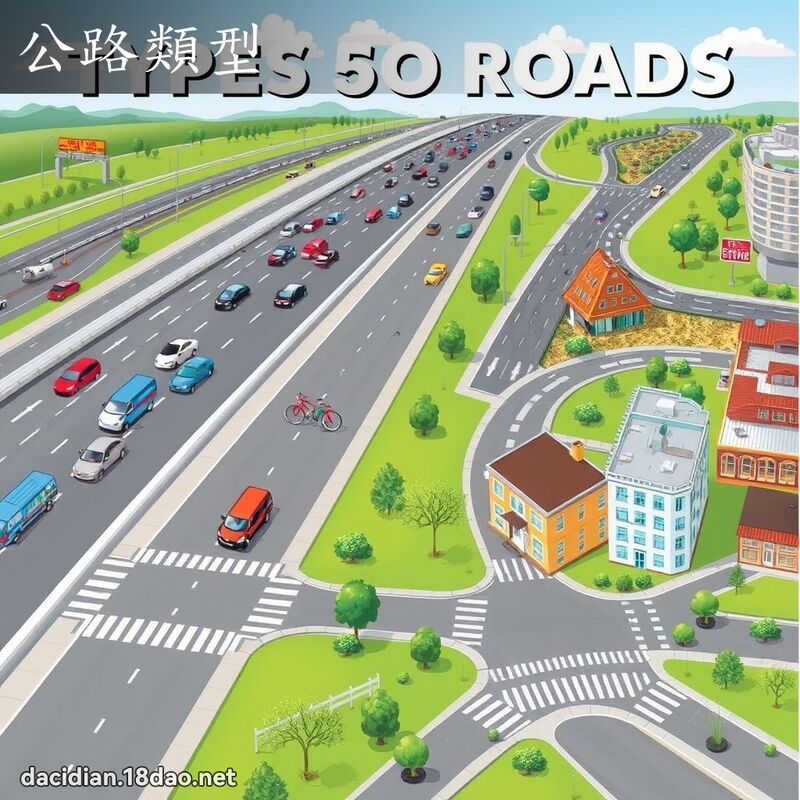 公路類型 - 國語大辭典配圖