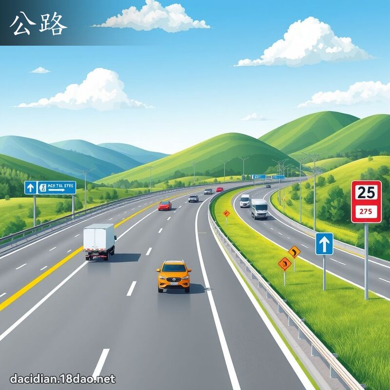 公路 - 国语大辞典配图