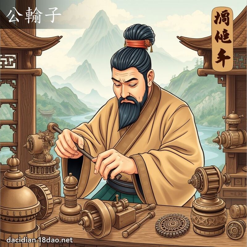 公輸子 - 國語大辭典配圖