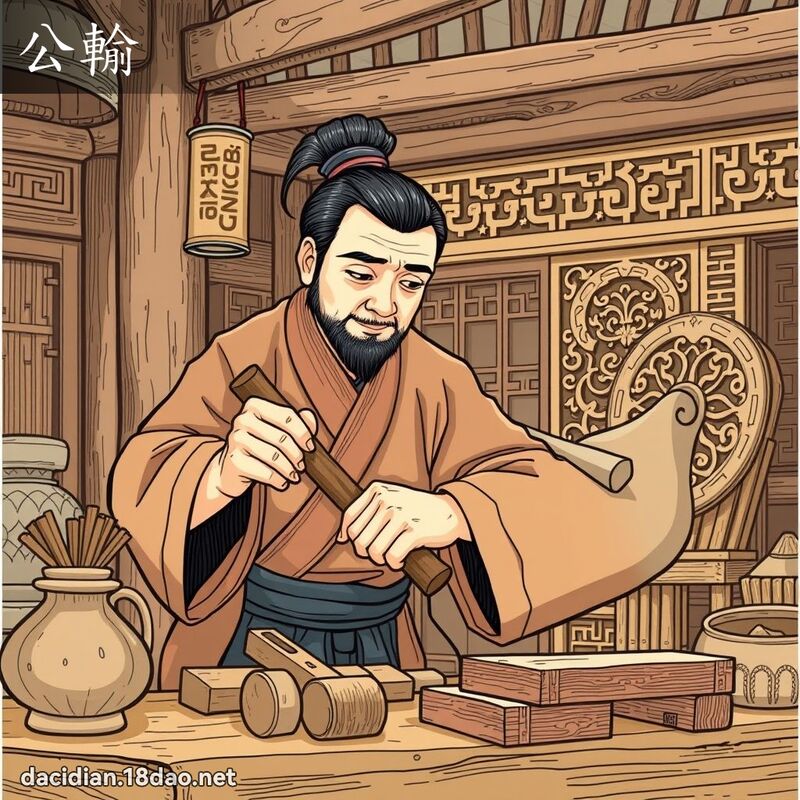 公輸 - 國語大辭典配圖