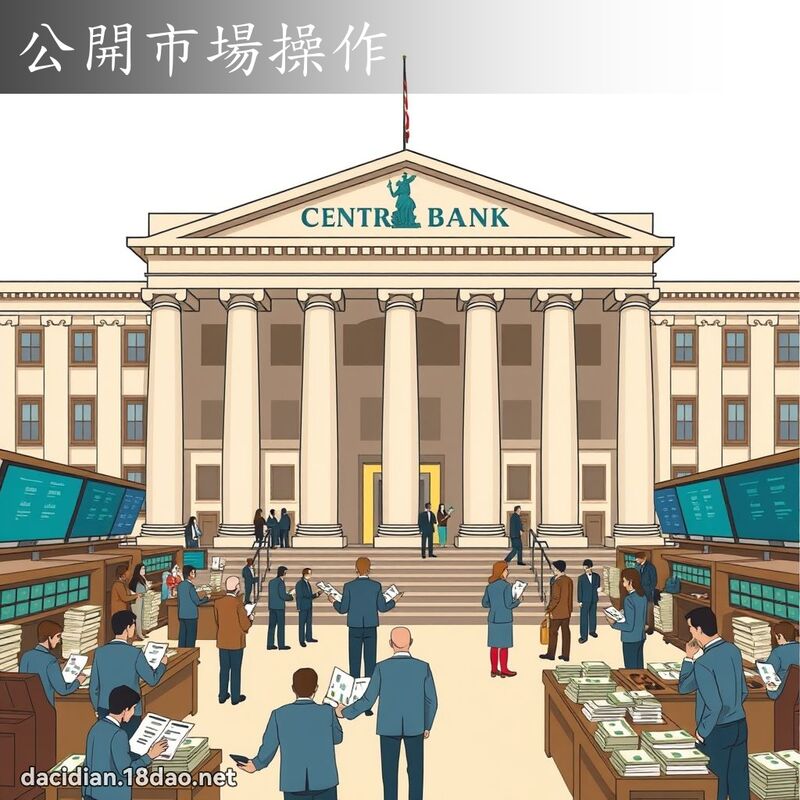 公开市场操作 - 国语大辞典配图