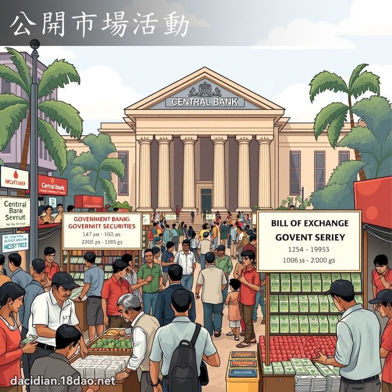 公開市場活動 - 國語大辭典配圖
