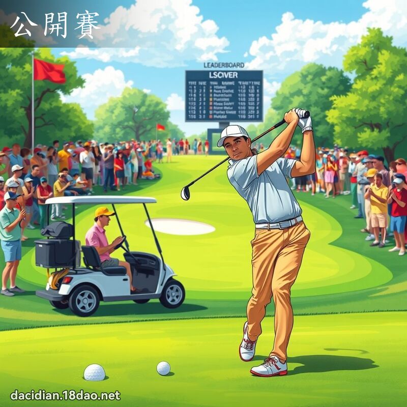 公開賽 - 國語大辭典配圖