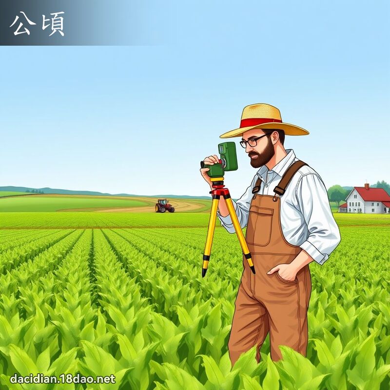 公頃 - 國語大辭典配圖