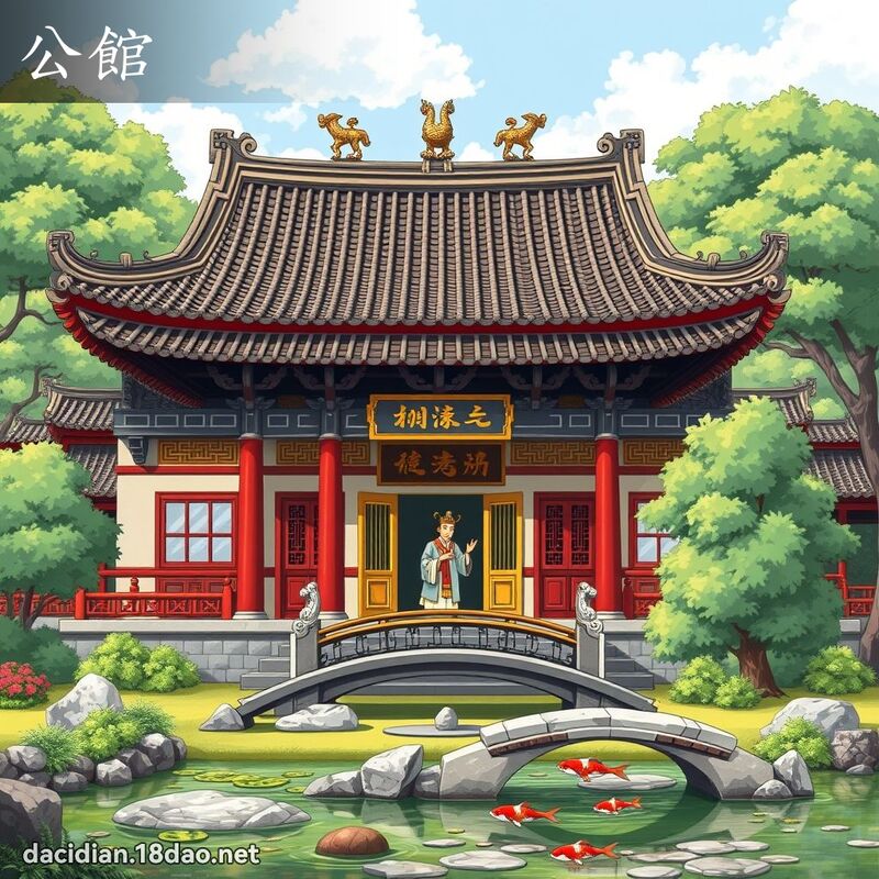 公館 - 國語大辭典配圖