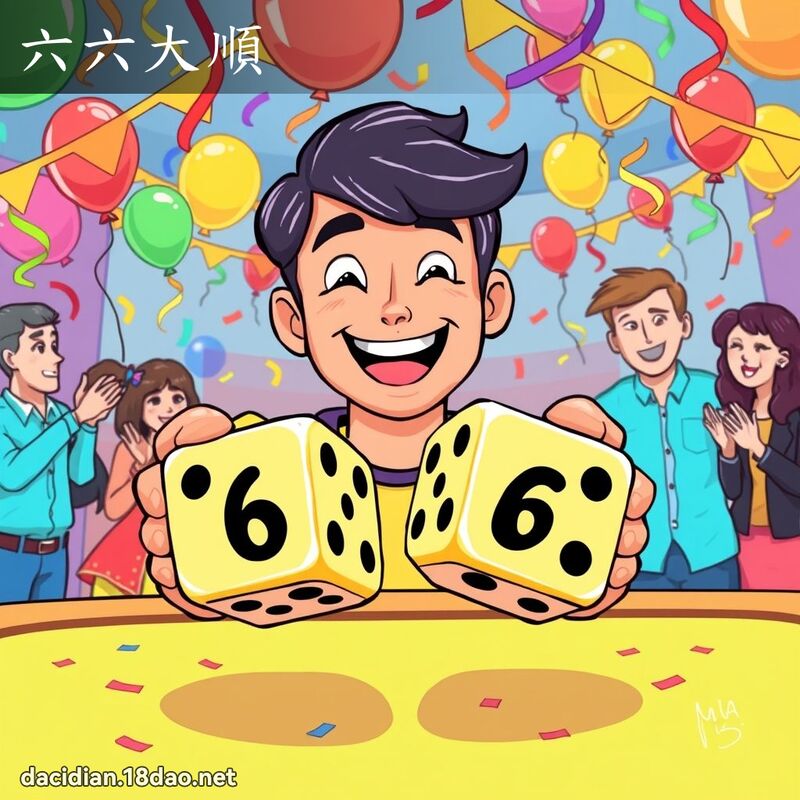 六六大順 - 國語大辭典配圖