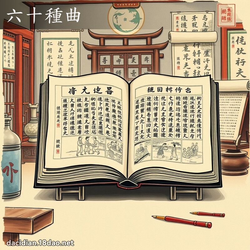 六十种曲 - 国语大辞典配图