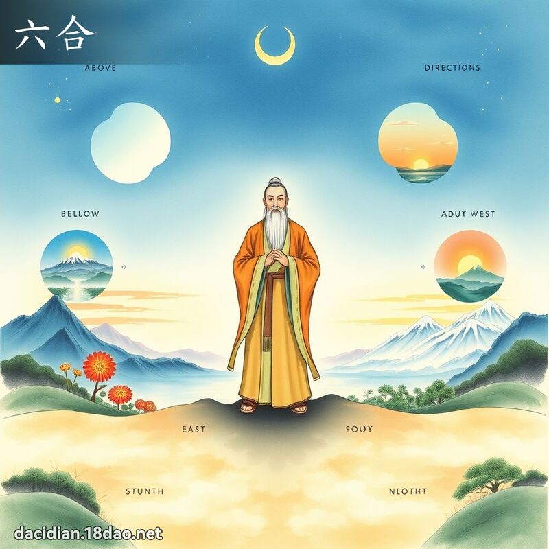 六合 - 國語大辭典配圖